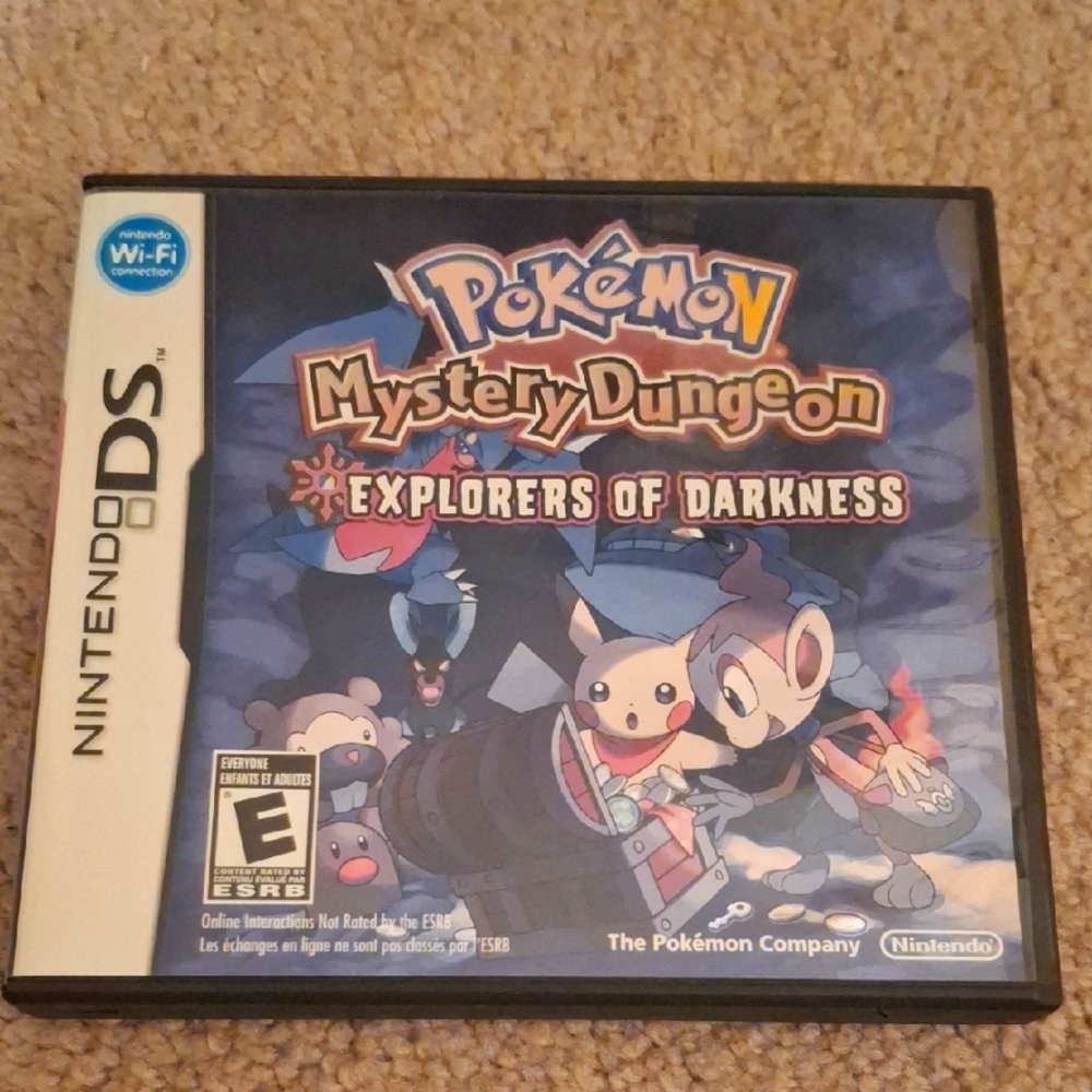 Pokémon Mystery Dungeon Explorers of Darkness Case